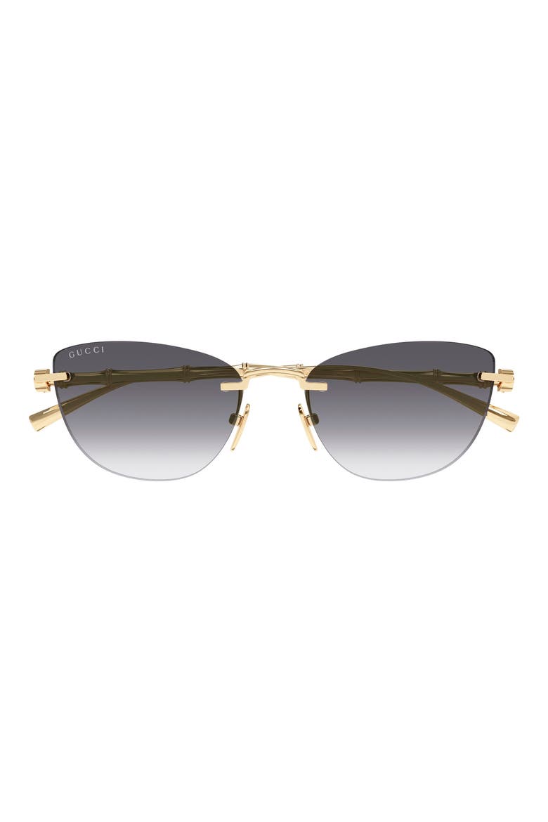 Gucci 55mm Gradient Cat Eye Sunglasses (Women) | Nordstrom display picture 3