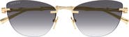 Gucci 55mm Gradient Cat Eye Sunglasses