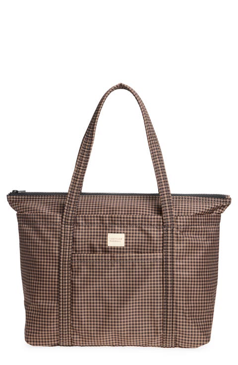 Mira Gingham Tote