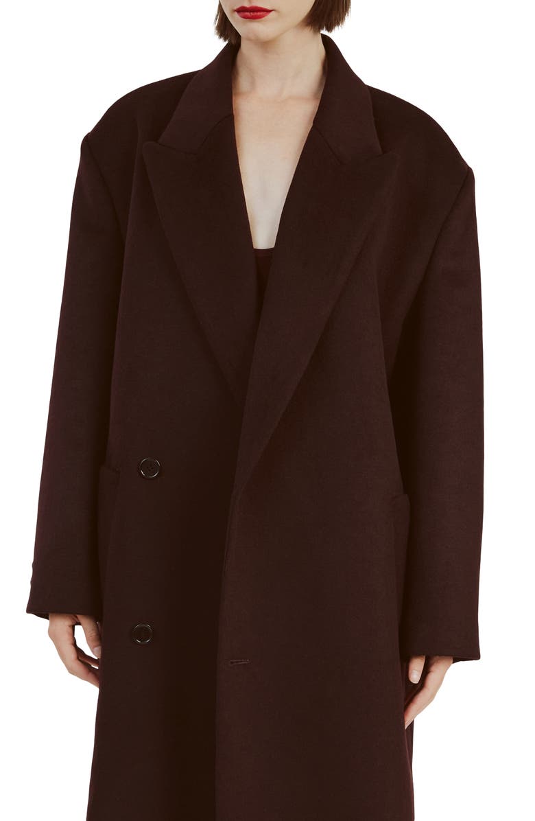 Bardot Oversize Longline Coat, Alternate, color, 