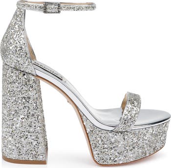 Party Ankle Strap Platform Sandal