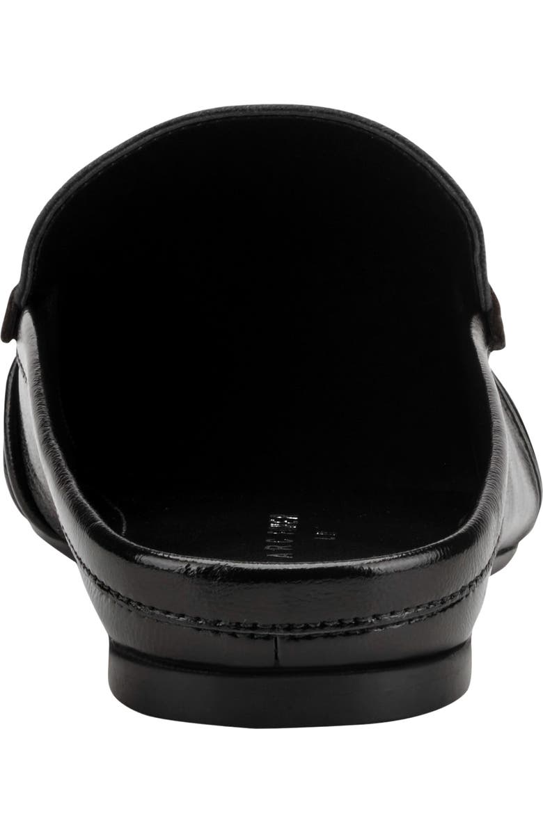 Marc Fisher LTD Jaynie Almond Toe Loafer Mule, Alternate, color, Black