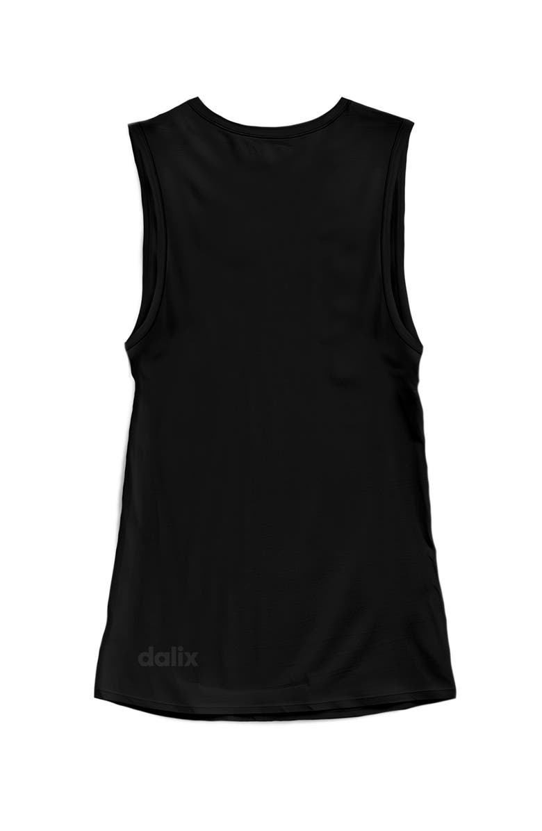 Dalix Womens Salty Muscle Tank, Alternate, color, Black