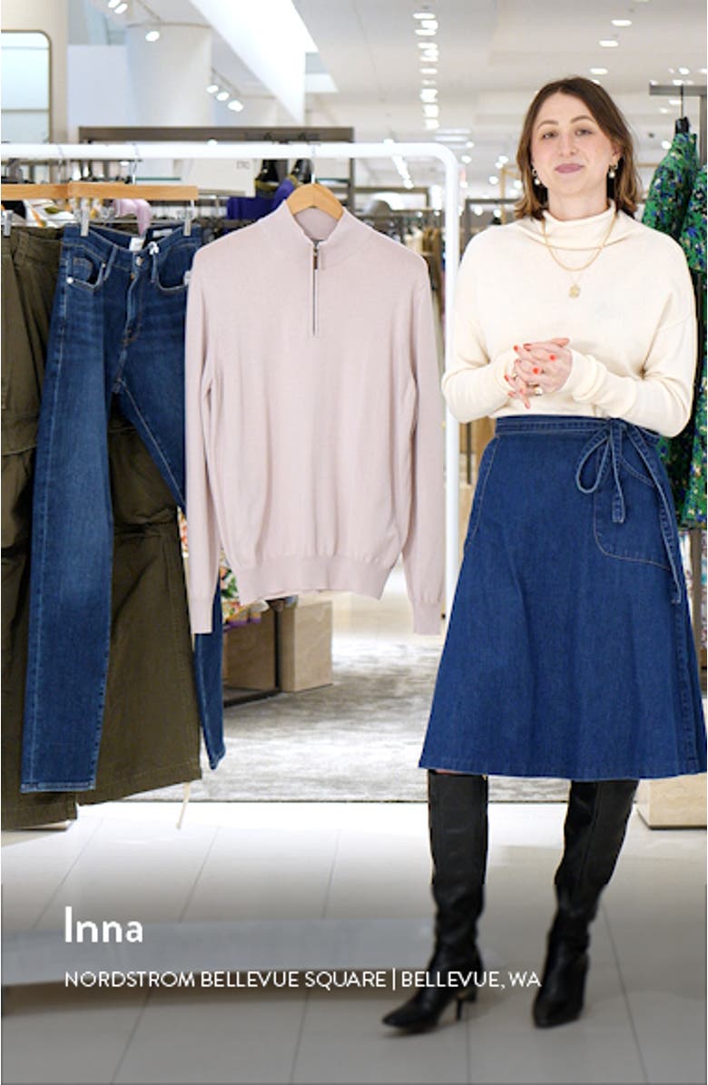 Quarter Zip Cotton Sweater, sales video thumbnail