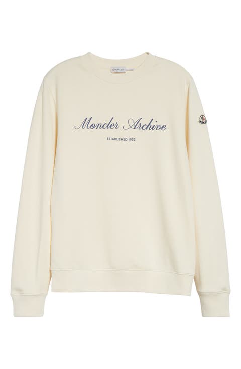 Cotton Blend Crewneck Sweatshirt