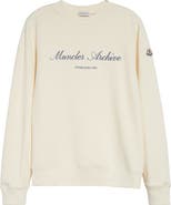 Moncler Cotton Blend Crewneck Sweatshirt