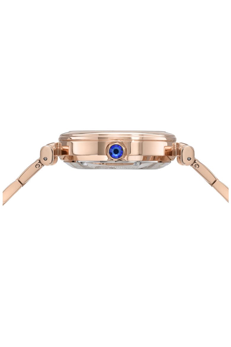 Colette Automatic Mother of Pearl Watch, 36mm, Alternate, color, ROSE