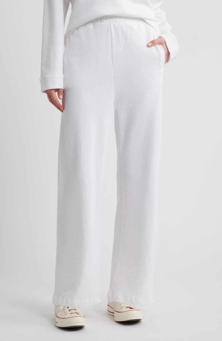 THE GREAT. The Victory Cotton Sweatpants, Main, color, 