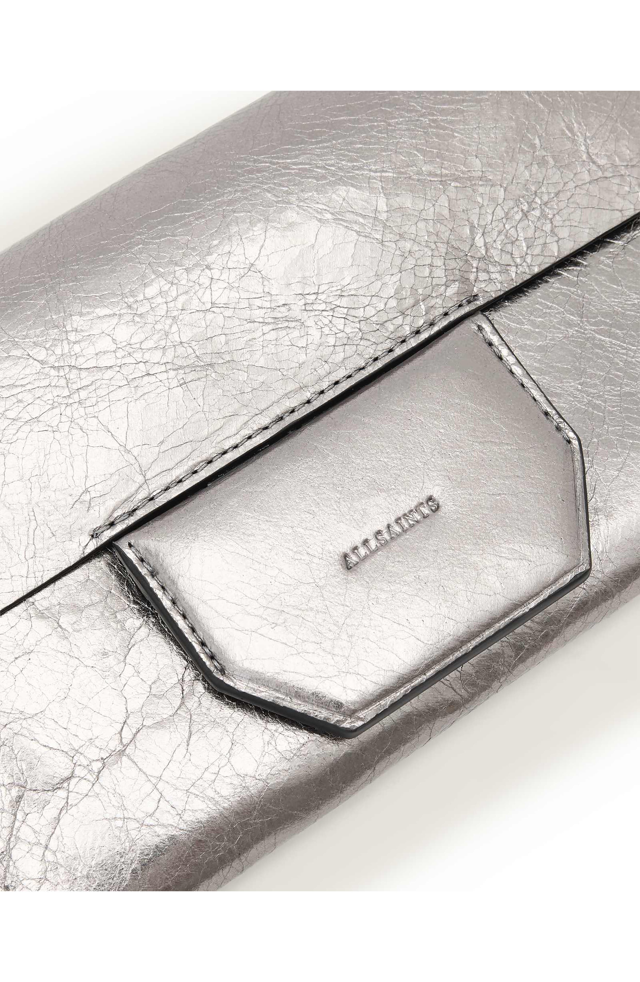 AllSaints Ursa Pouch, Alternate, color, Gunmetal Grey