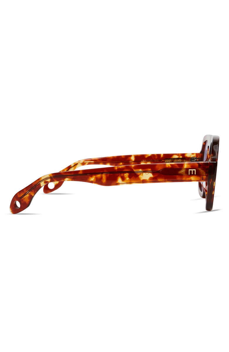 Elisa Johnson Jane 54mm Aviator Sunglasses, Alternate, color, 