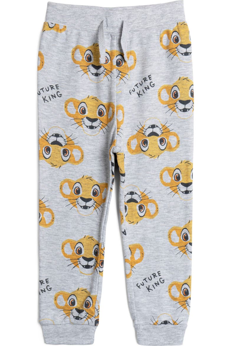 Lion King 2-Pack Jogger Pants, Alternate, color, Simba Grey Charcoal