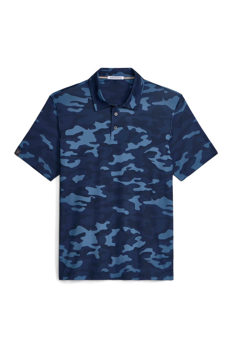 Midnight Camo Polo, Main, color, Midnight