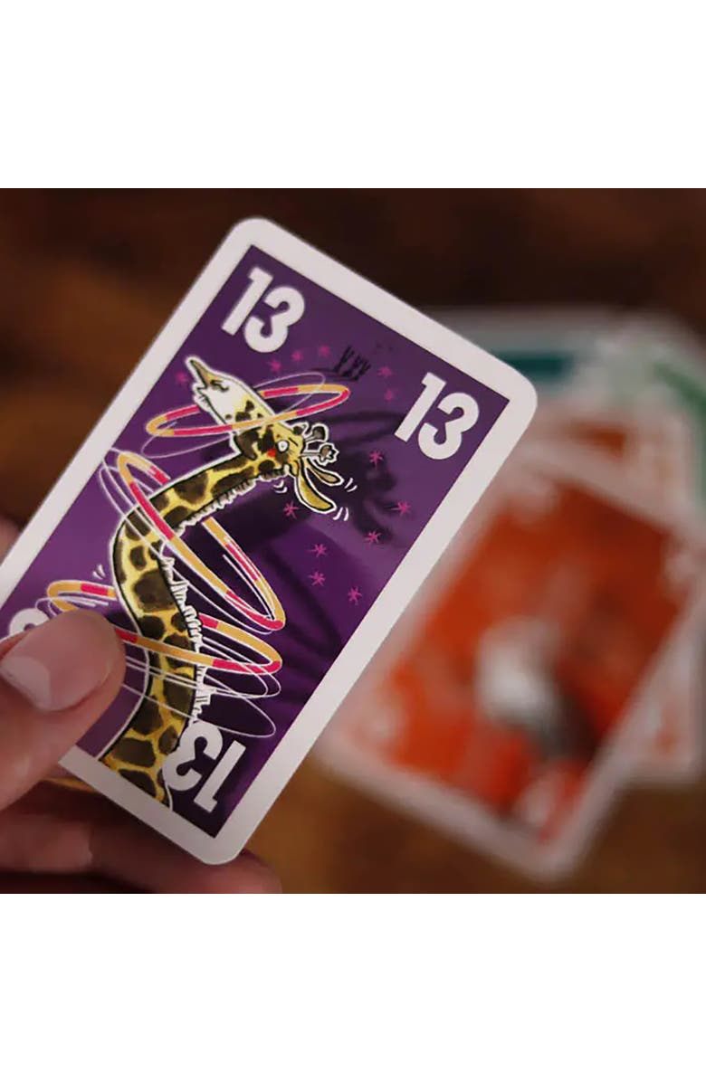 IELLO Hula Hoo Funny Party Game, Card Discarding, Animal Themed, Alternate, color, Multicolored