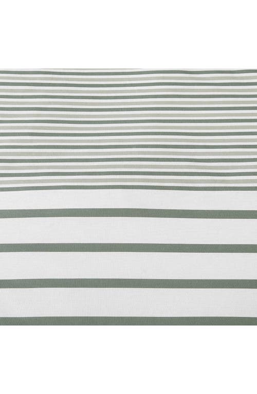 Eddie Bauer Cooper Stripe Cotton Comforter Set In White