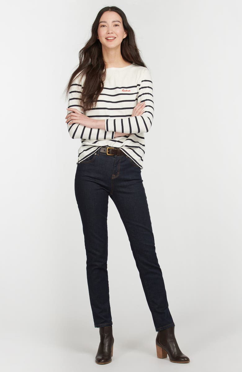 Barbour Bradley Long Sleeve Top, Alternate, color, 