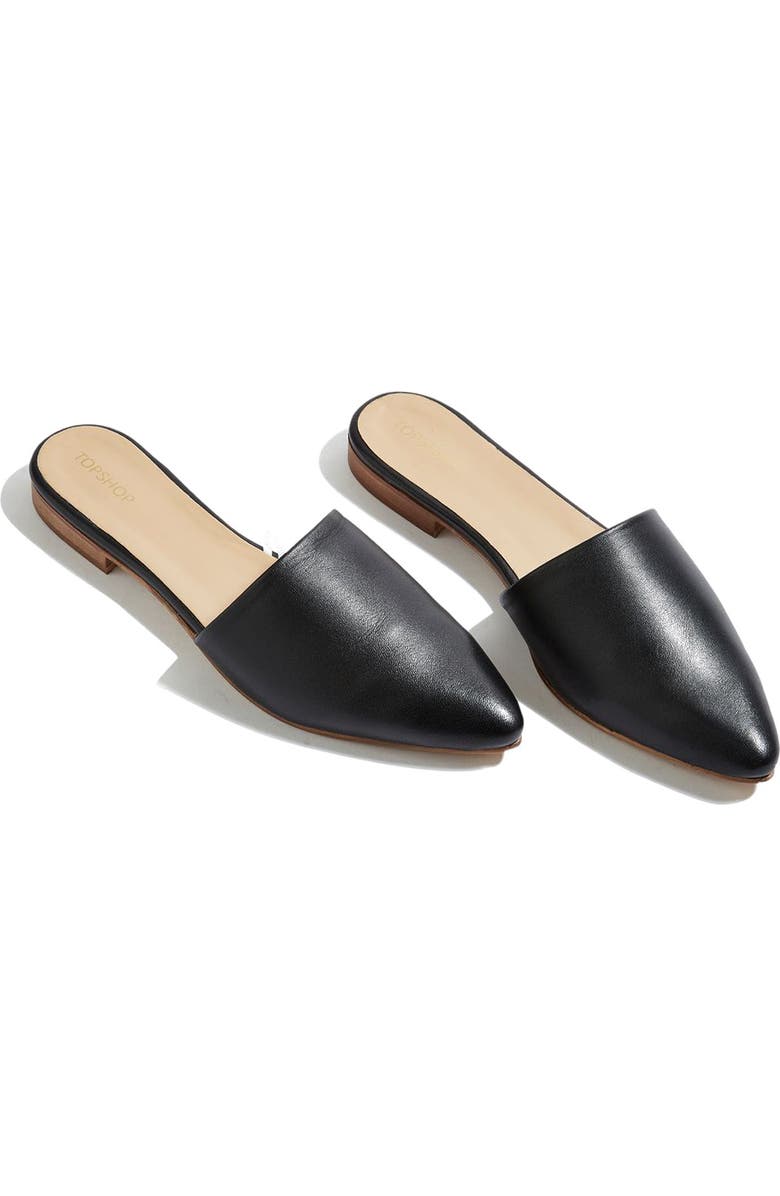 Topshop Angelina Flat Mule, Main, color,