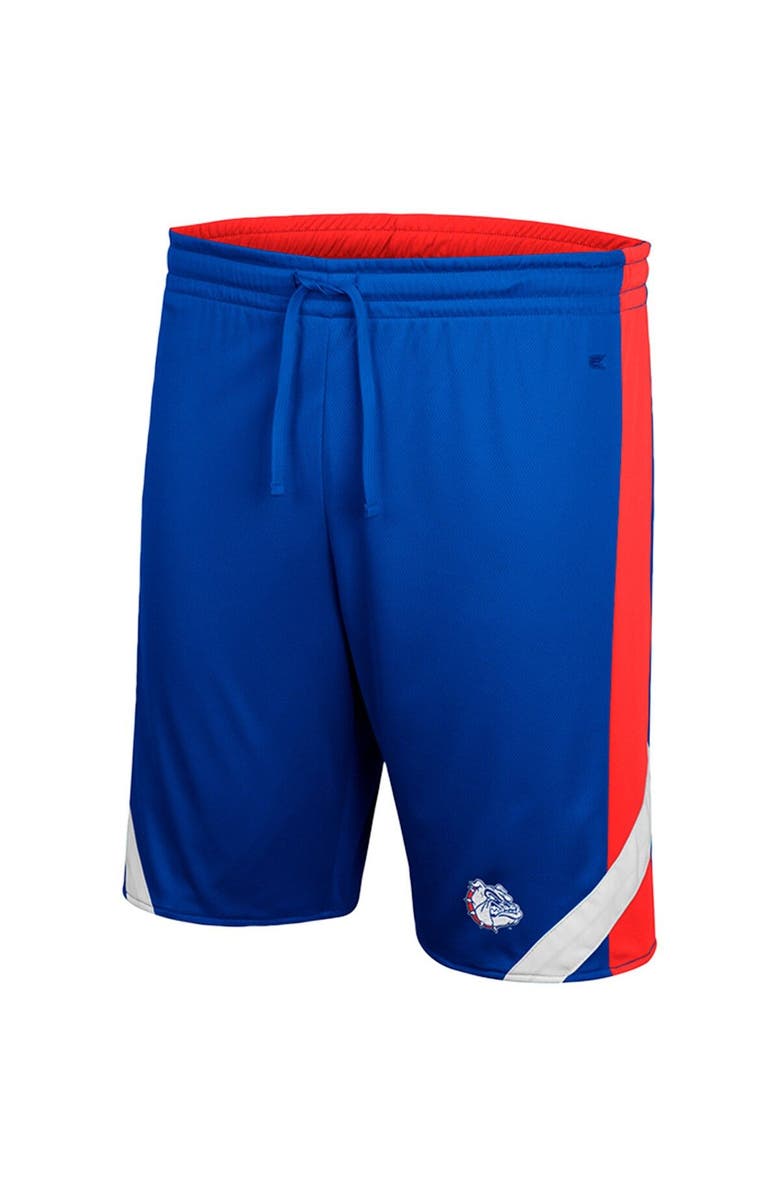 COLOSSEUM Men's Colosseum Navy/Red Gonzaga Bulldogs Am I Wrong Reversible Shorts, Alternate, color,