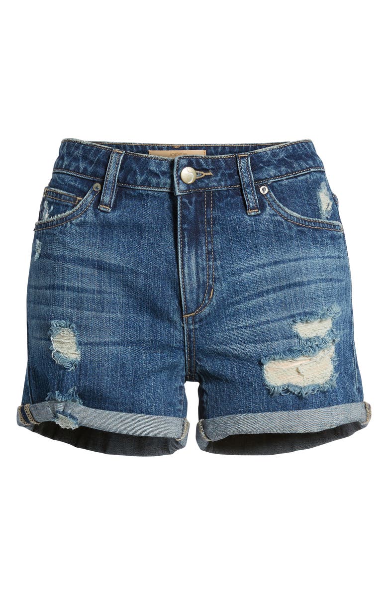 Joe's The Ozzie Roll Cuff Denim Shorts, Alternate, color,