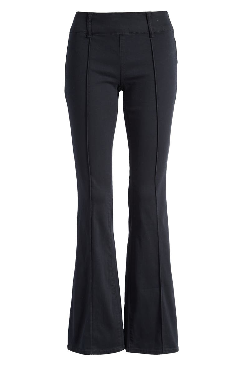 Low Rise Flare Jeans, Alternate, color, ANTHRACITE