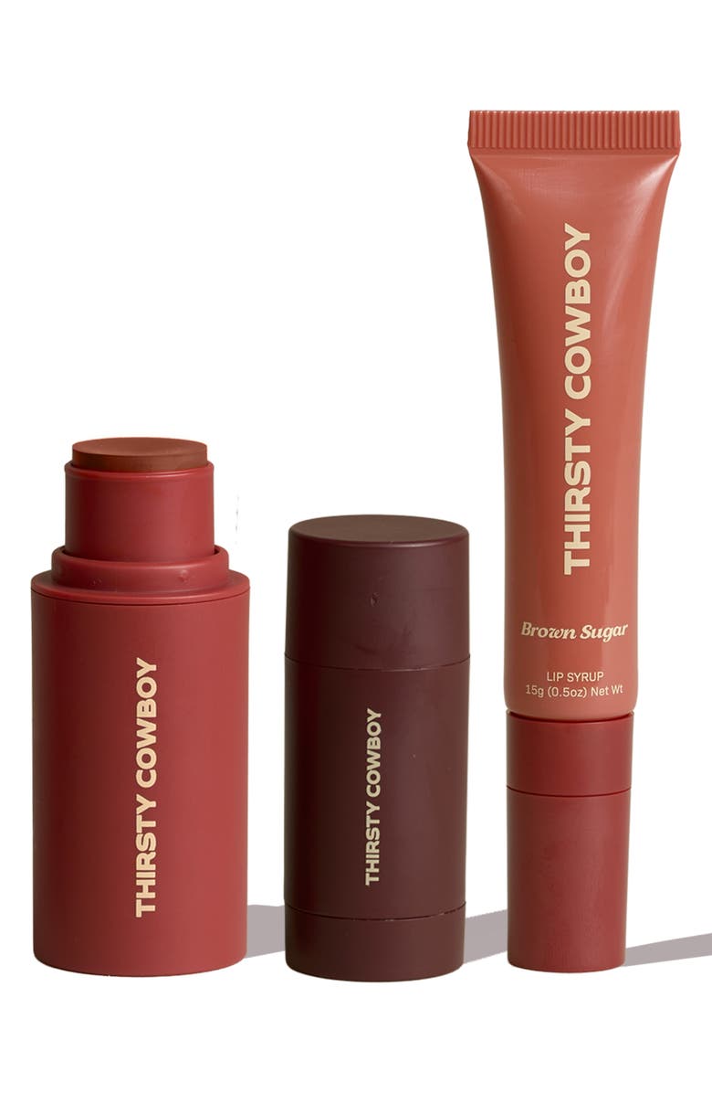 Thirsty Cowboy Night At The Rodeo Set $86 Value, Alternate, color, Brown Suger/ Terracotta