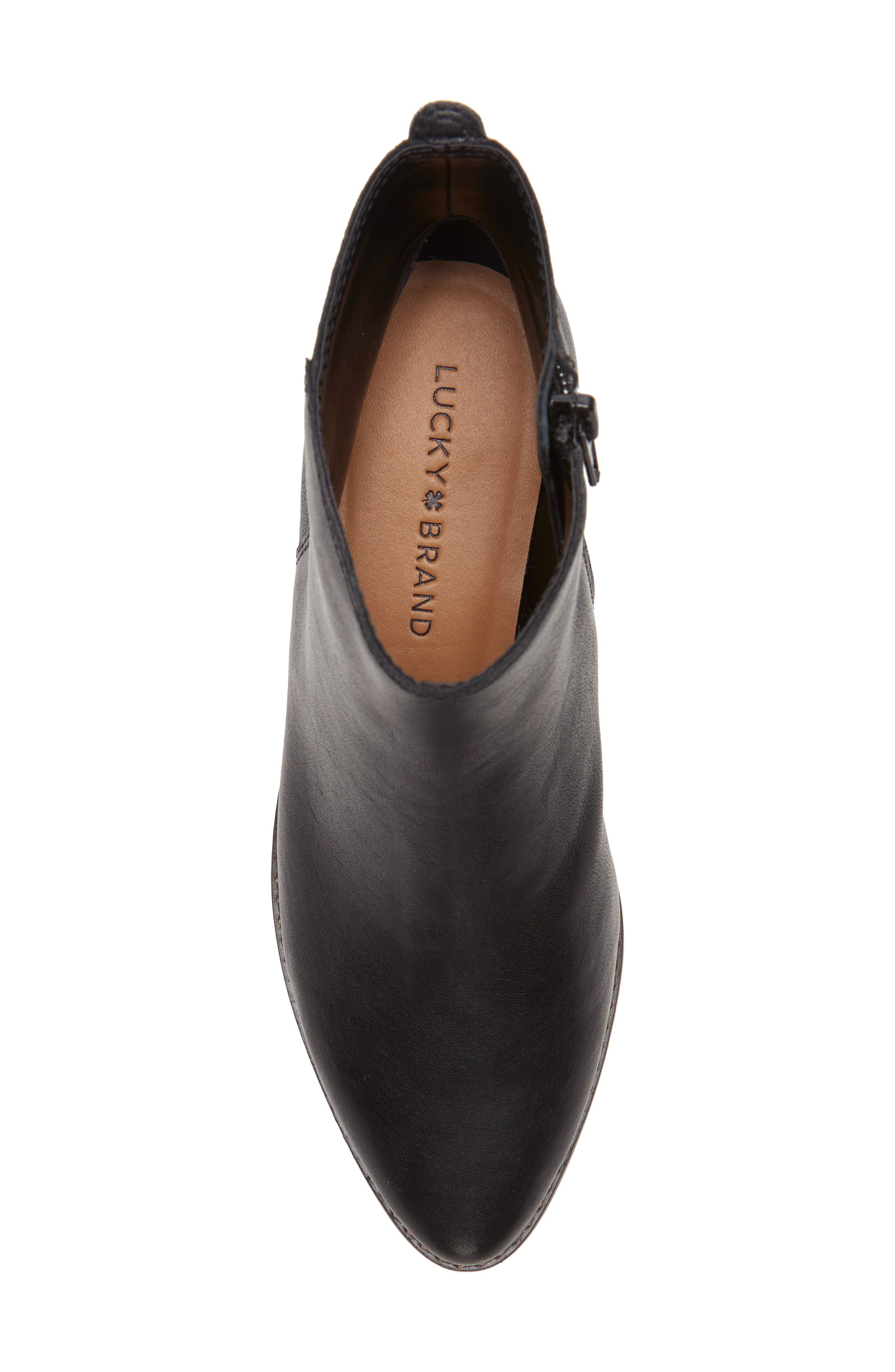 Lucky Brand Lenree Almond Toe Bootie, Alternate, color, 