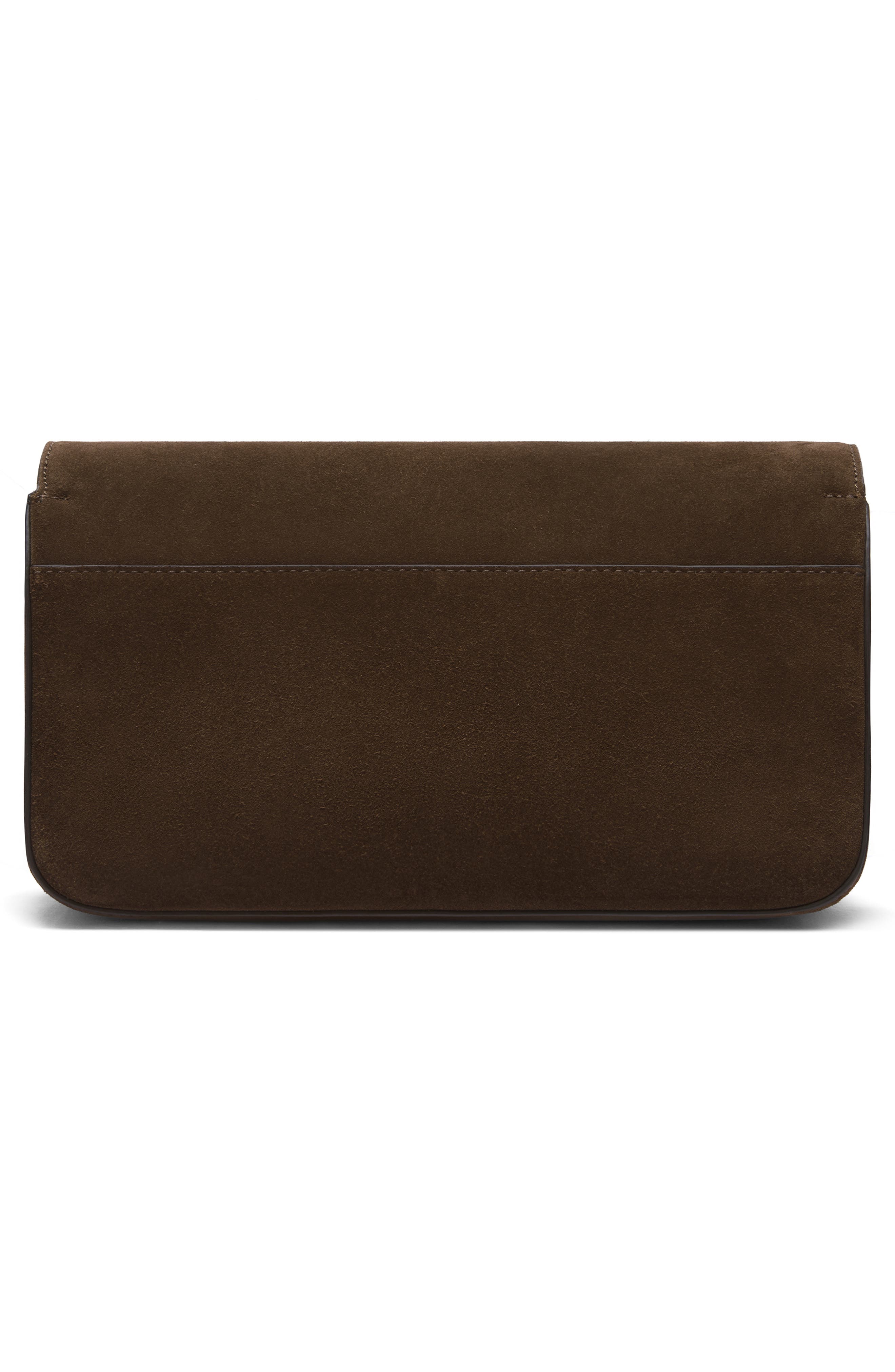 The New York Leather & Suede Crossbody Bag, Alternate, color, MOCHA