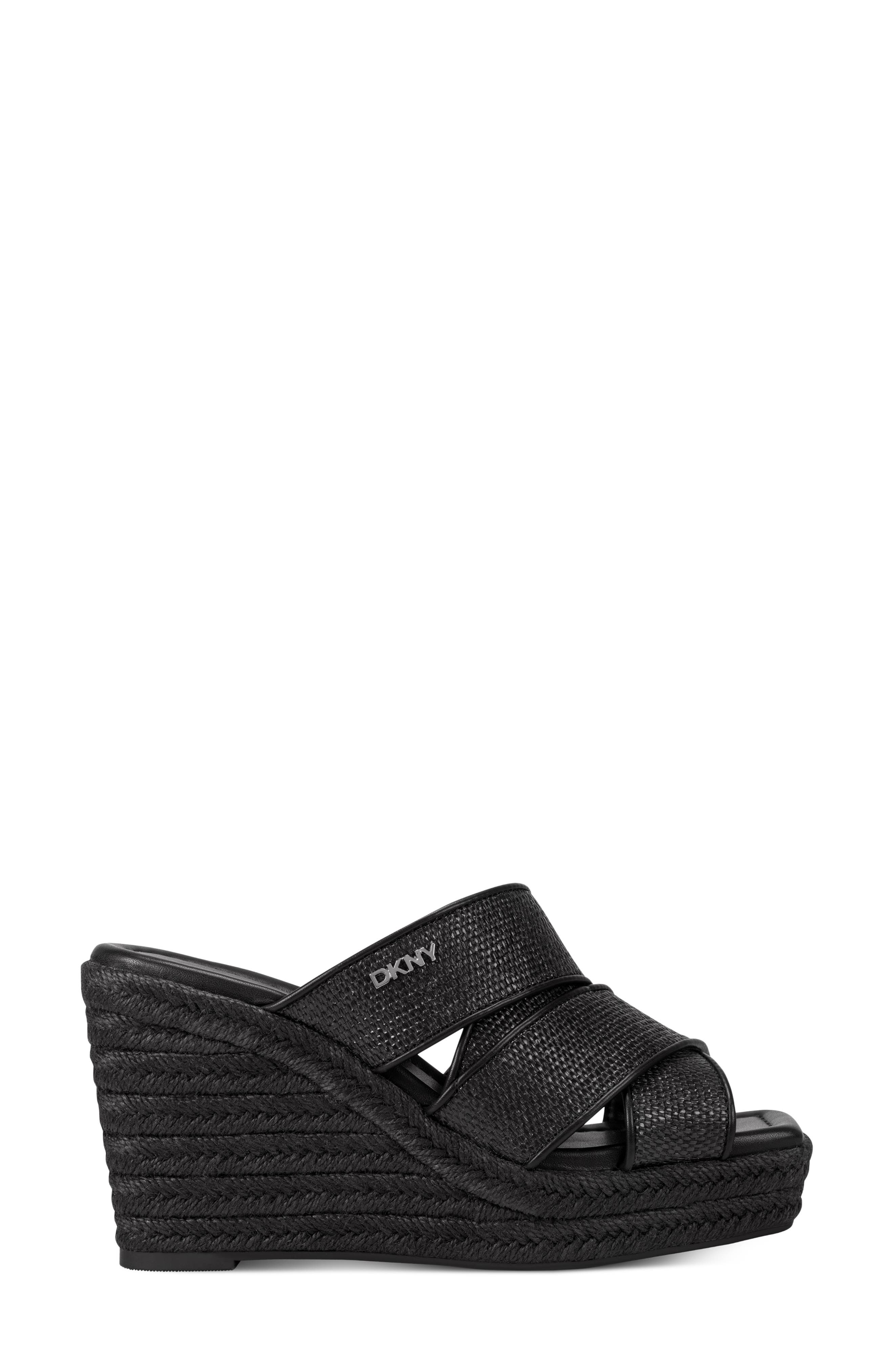 DKNY Cresson Platform Wedge Sandal, Alternate, color, 