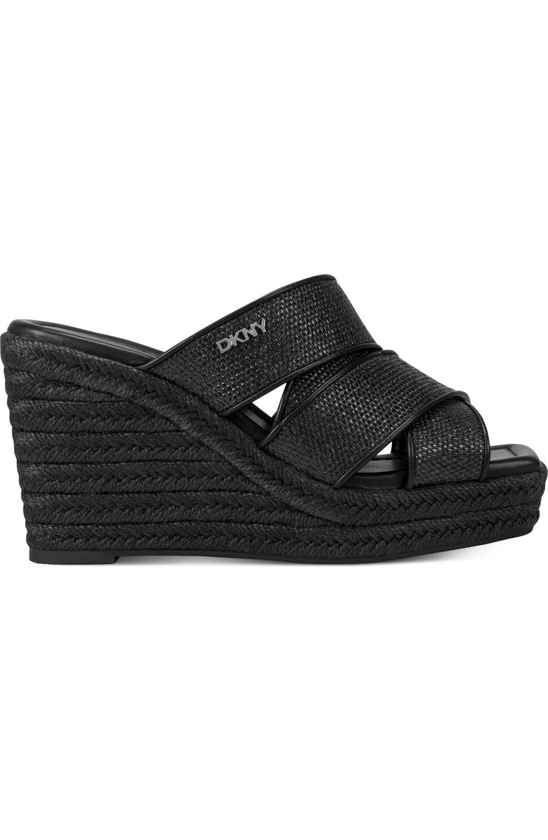 DKNY Cresson Platform Wedge Sandal, Alternate, color,