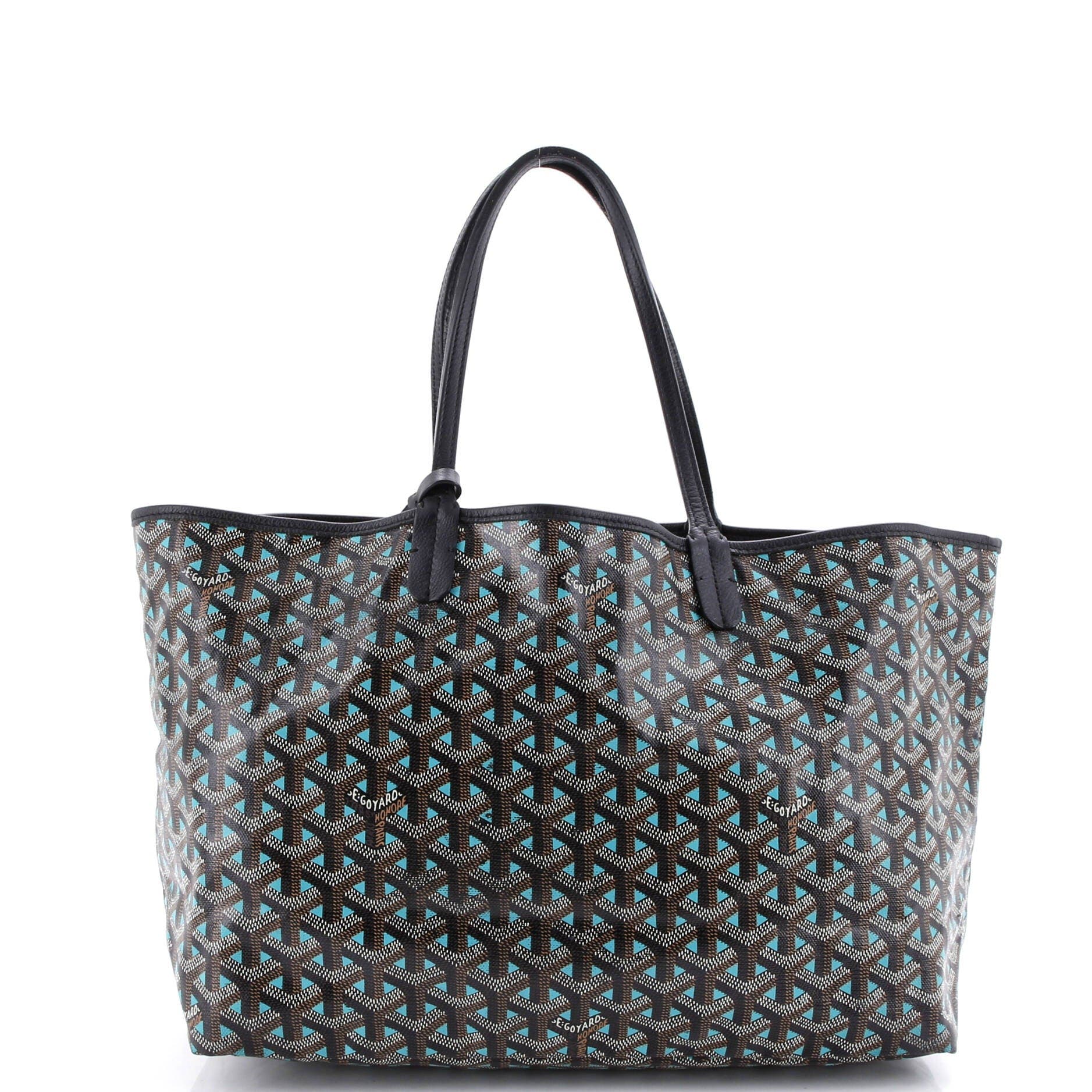 Pre-Owned Goyard Saint Louis Tote Claire Voie Coated Canvas PM, Alternate, color, 