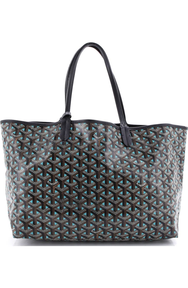 Pre-Owned Goyard Saint Louis Tote Claire Voie Coated Canvas PM, Alternate, color,