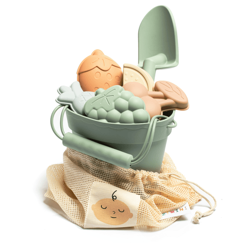 Silicone Fruit Mould Sand Toy Set