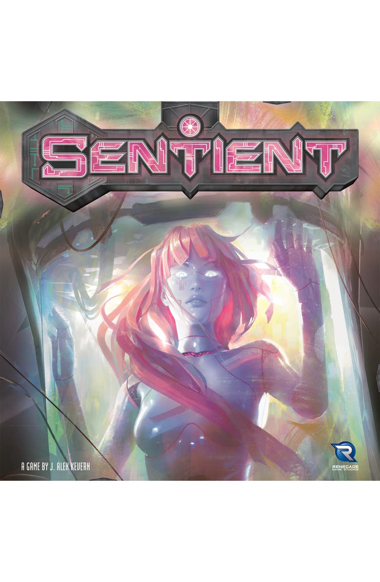 Renegade Game Studios Sentient Tech Revolution Board Game, Solo Mode, Alternate, color, Multicolored