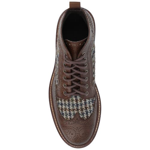 Taft The Boston Longwing Boot In Chocolate