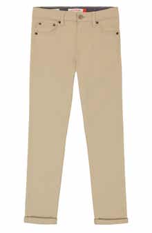 Lucky Brand Kids' Slim Fit Five-Pocket Twill Pants