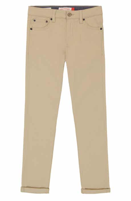 Lucky Brand Kids' Slim Fit Five-Pocket Twill Pants