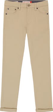 Lucky Brand Kids' Slim Fit Five-Pocket Twill Pants