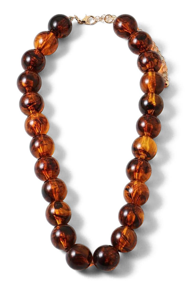 Erin McDermott Jewelry Amber Waves Beaded Necklace, Main, color, 
