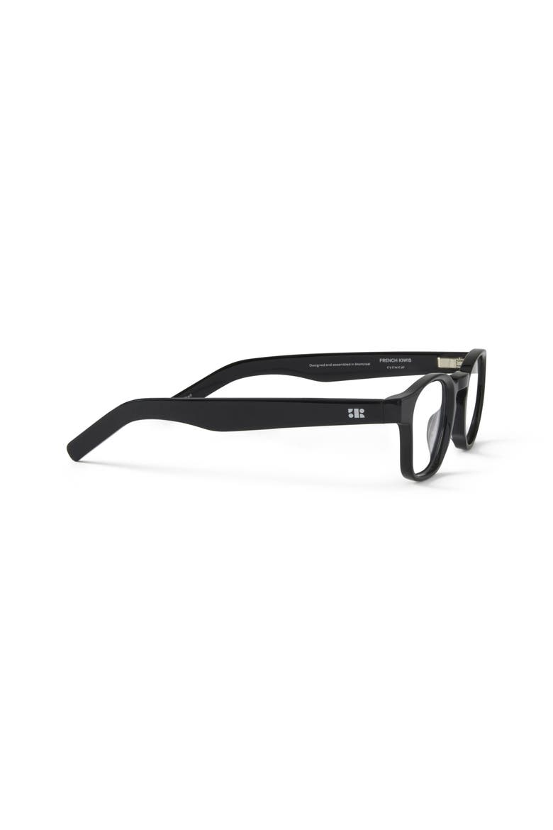 Enzo Blue Light Glasses, Alternate, color, Black