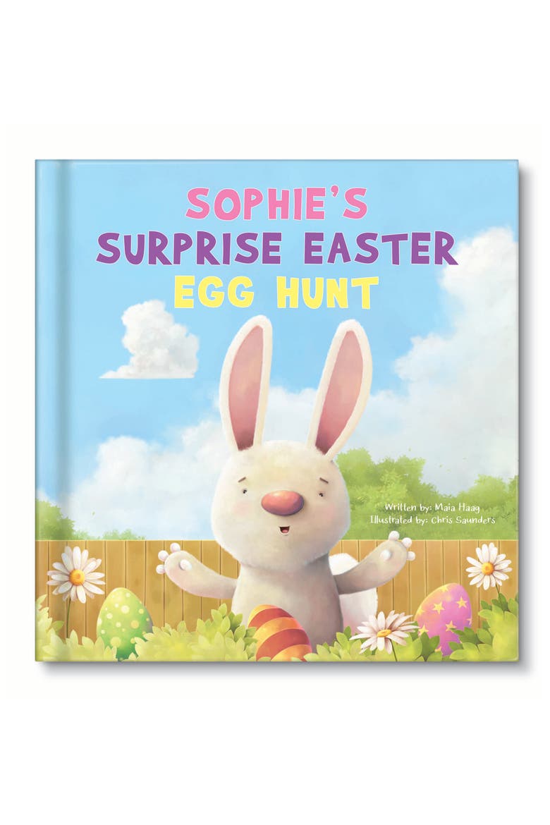 'My Surprise Easter Egg Hunt' Personalized Storybook, Main, color, GIRL