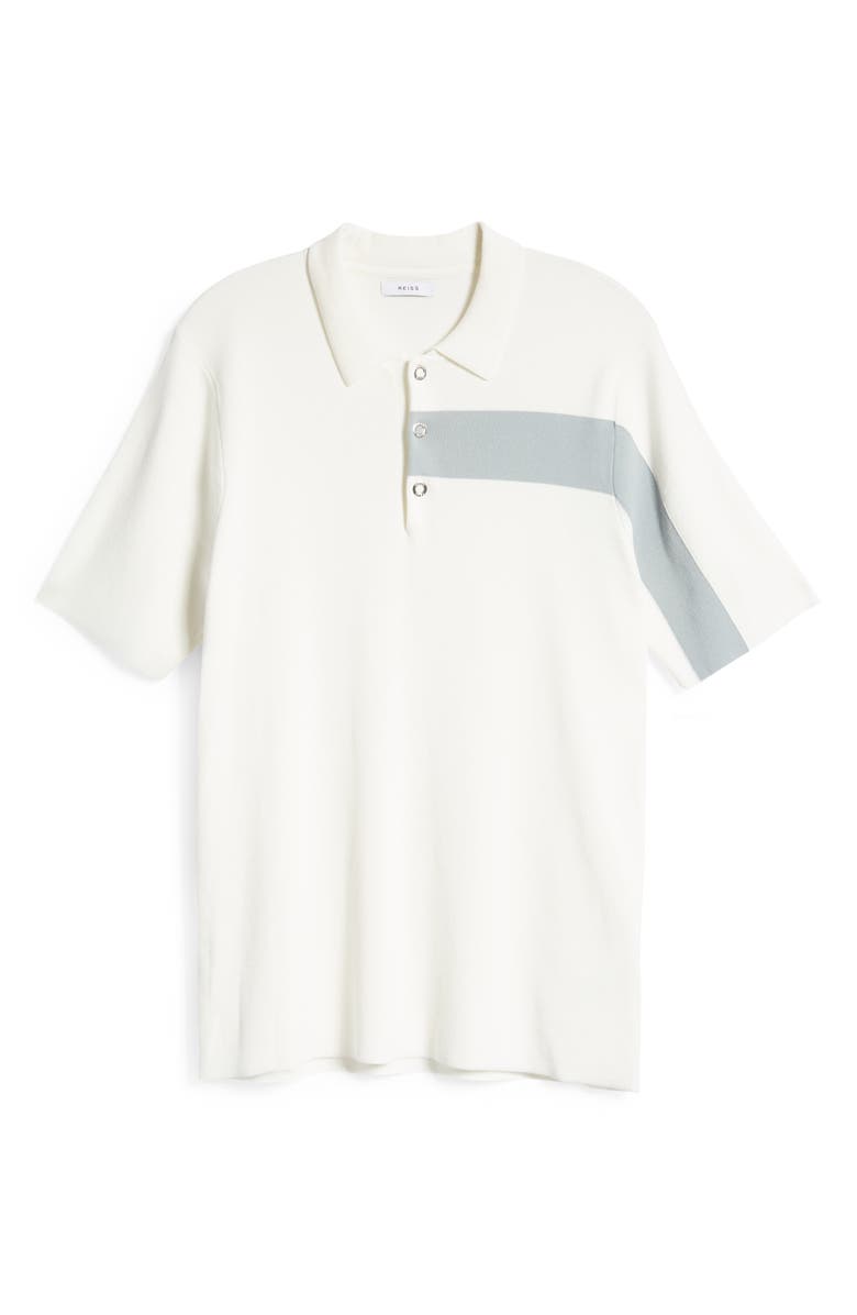Reiss Wade Colorblock Short Sleeve Polo, Alternate, color,