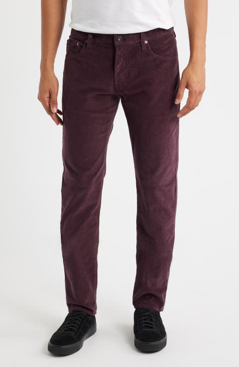 Tellis Slim Fit Corduroy Pants (Regular & Big)