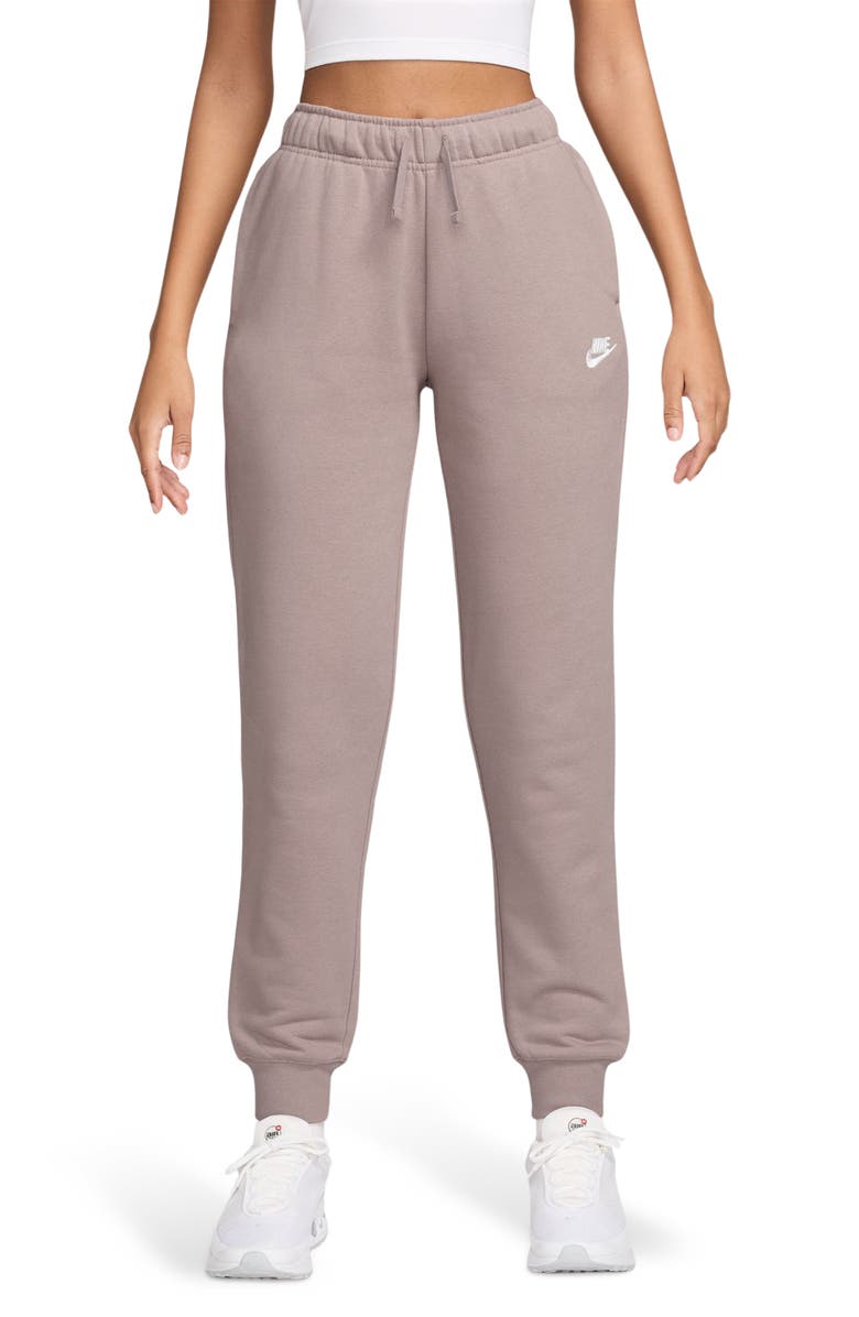 Nike Sportswear Club Fleece Joggers, Main, color, Malt/ White