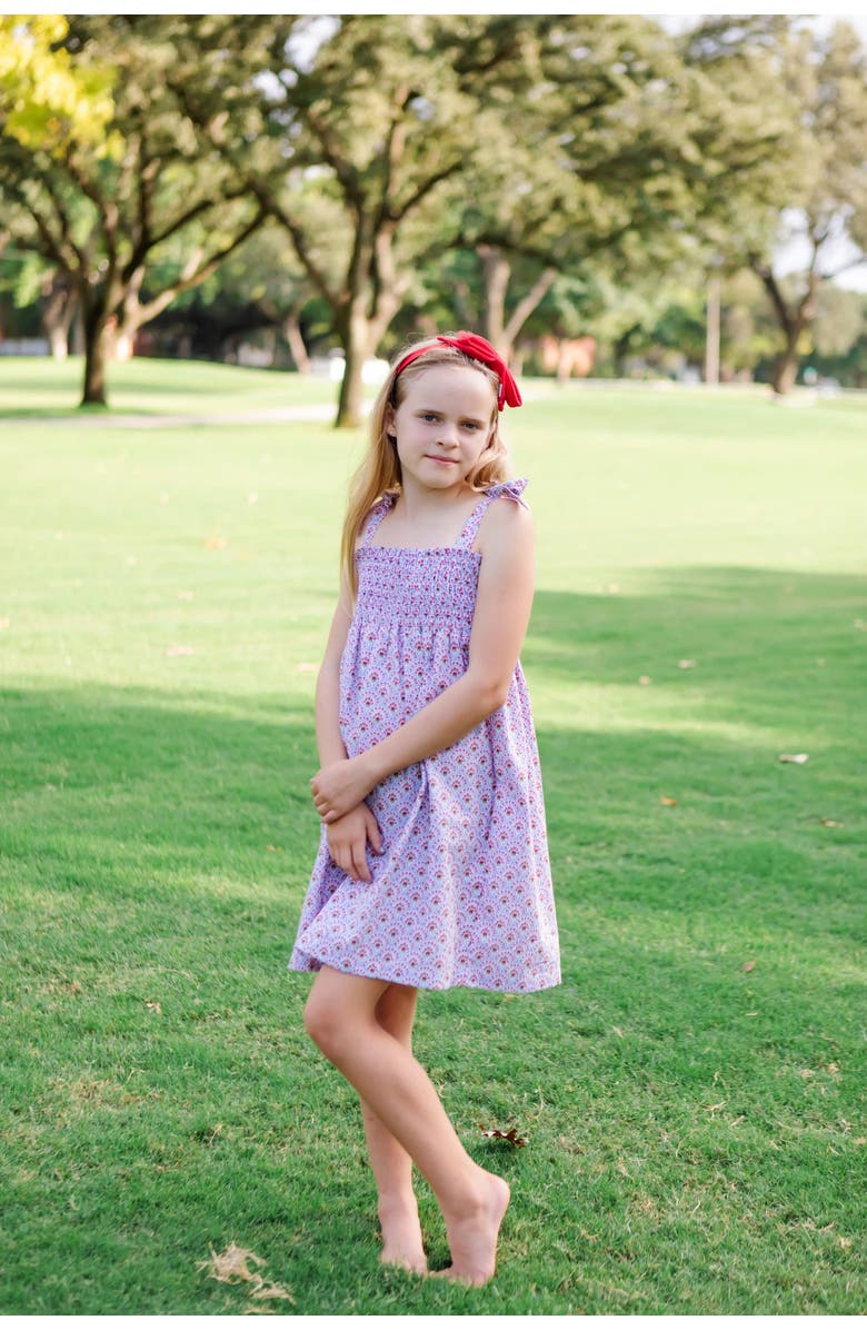 Lila and Hayes Betsy Girls' Woven Dress, Alternate, color, 