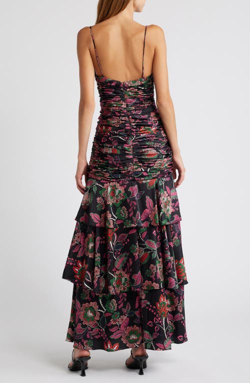 HUTCH HUTCH FLORAL PRINT A-LINE DRESS