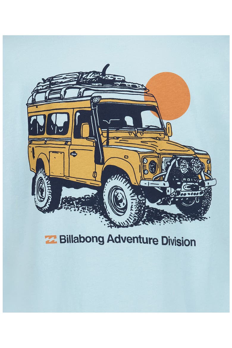 Kids' Boys Make Tracks Graphic T-Shirt, Alternate, color, DUSTY BLUE