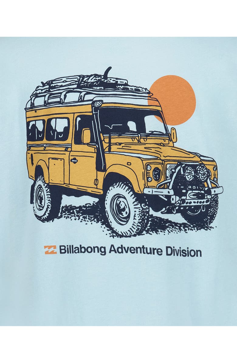 Billabong Kids' Boys Make Tracks Graphic T-Shirt, Alternate, color, Dusty Blue