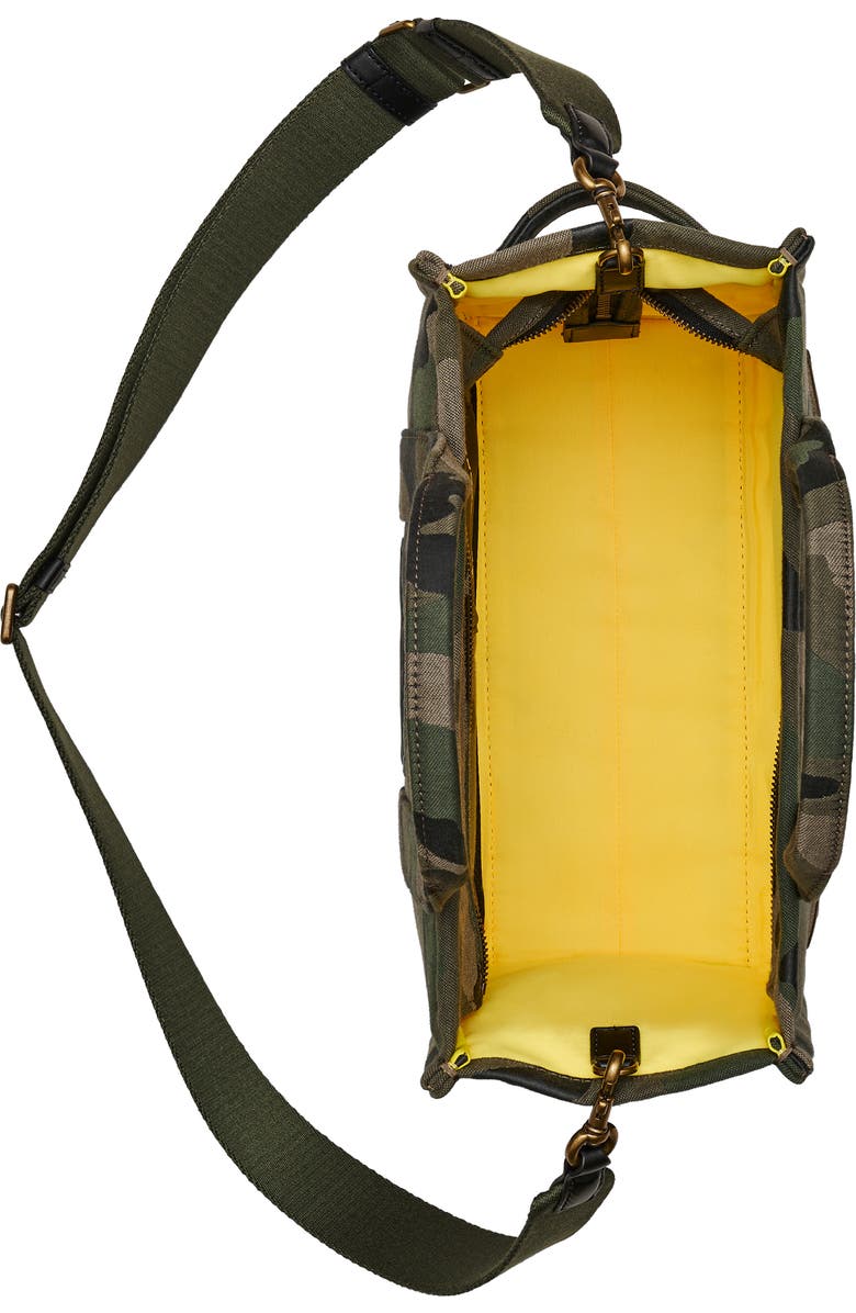 Marc Jacobs The Medium Jacquard Tote Bag, Alternate, color, Camo Multi