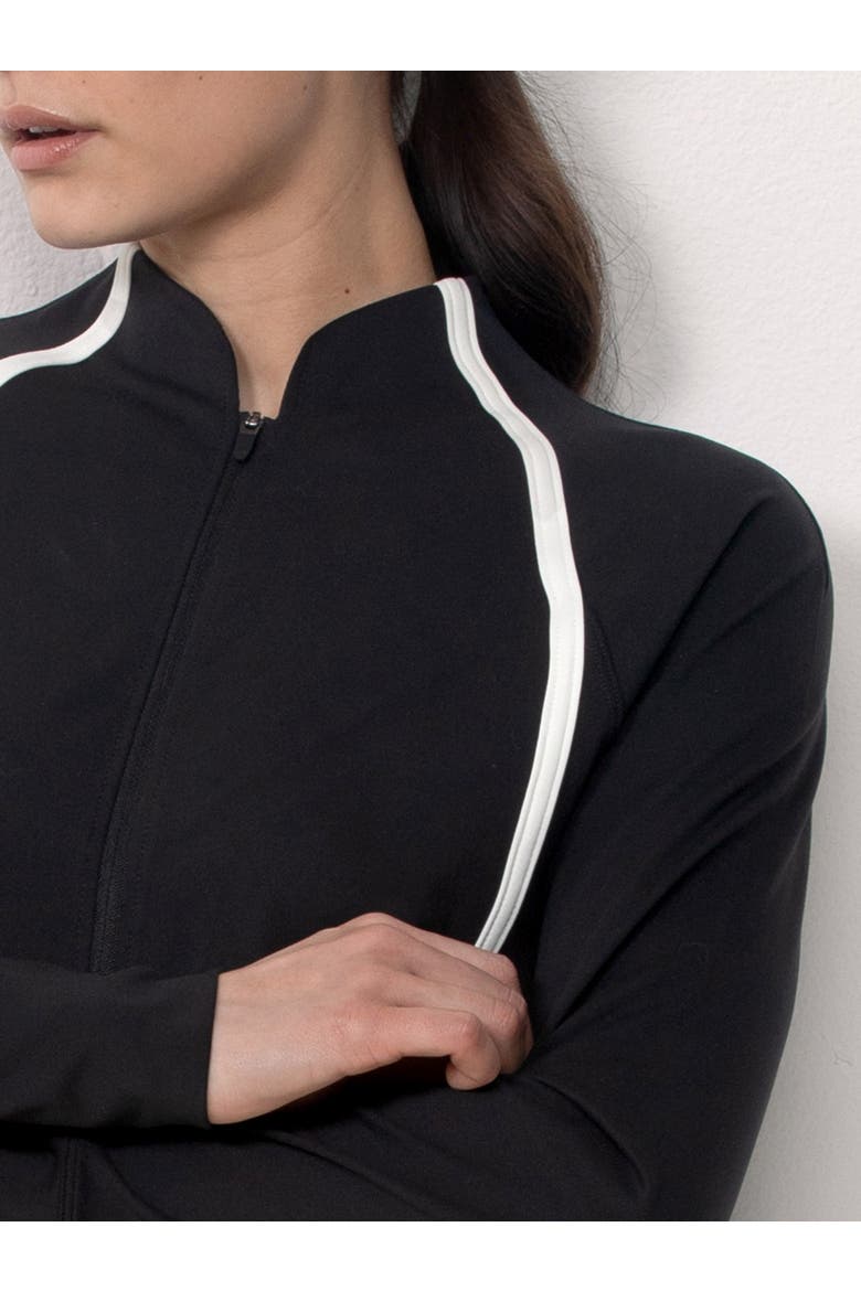 Active Full Zip Jacket, Alternate, color, Black