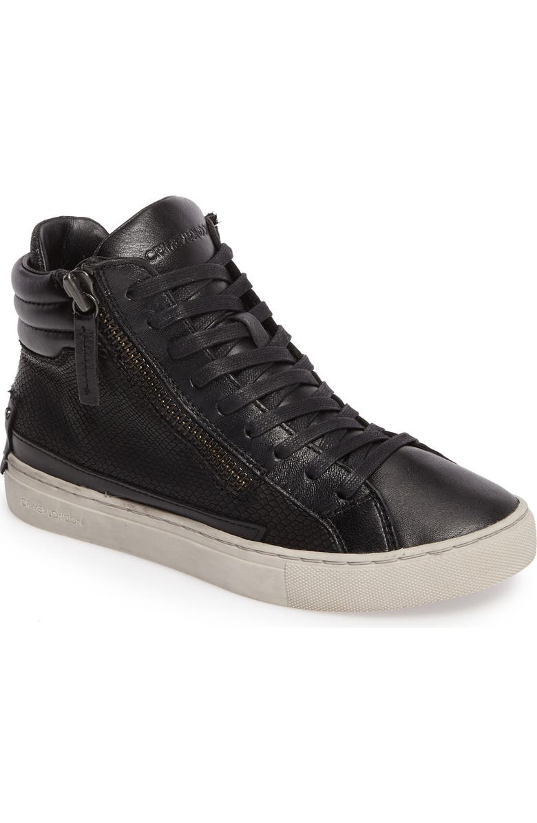 Crime London Java Hi Sneaker, Main, color,