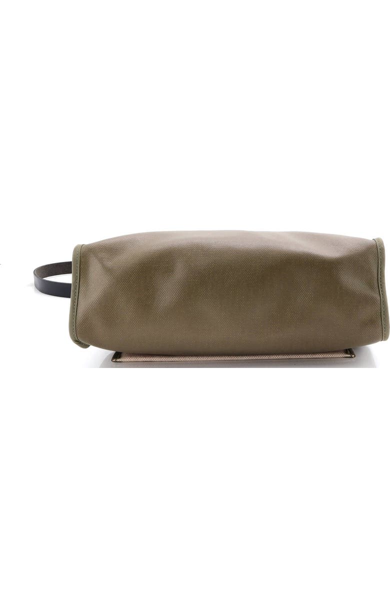 Pre-Owned Hermes Herbag Zip Leather and Toile 31, Alternate, color, Lichen